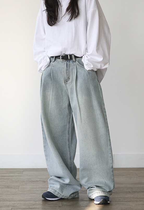 Lamp Wide Pants DN 빡선생