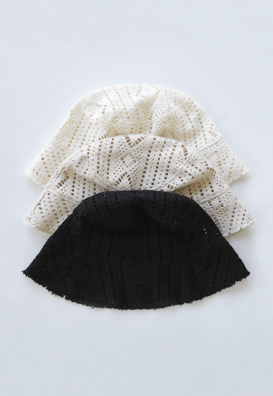 Lace Bucket Hat 빡선생
